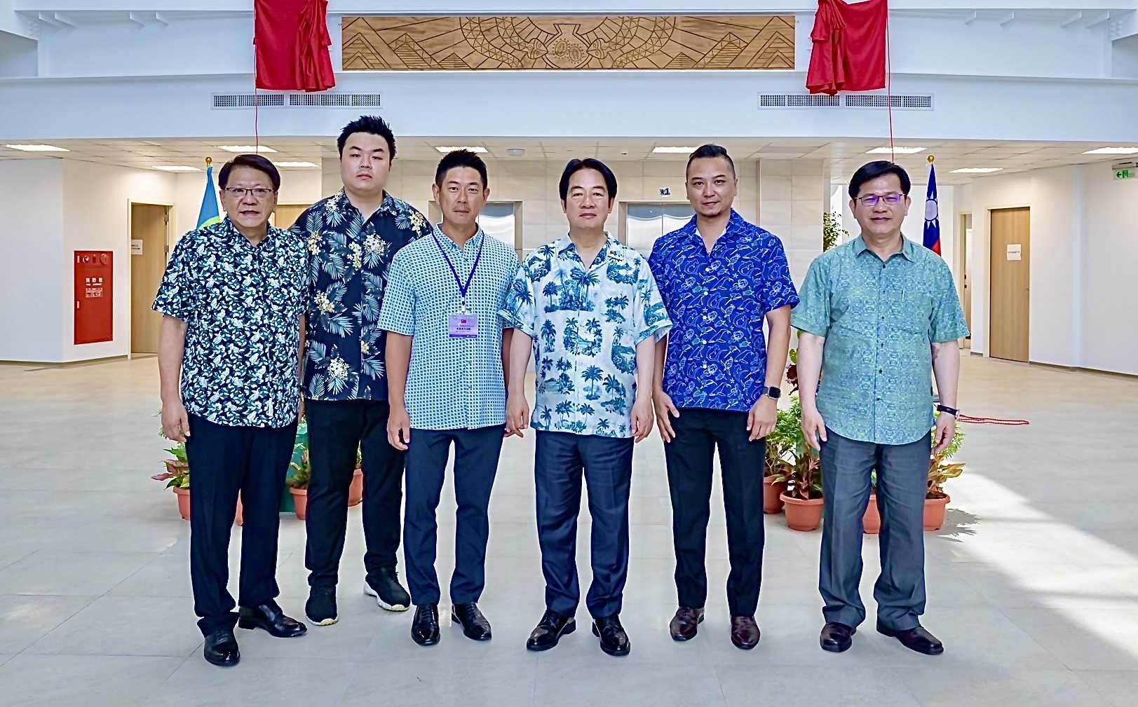 帛琉行政大樓 開幕剪綵典禮